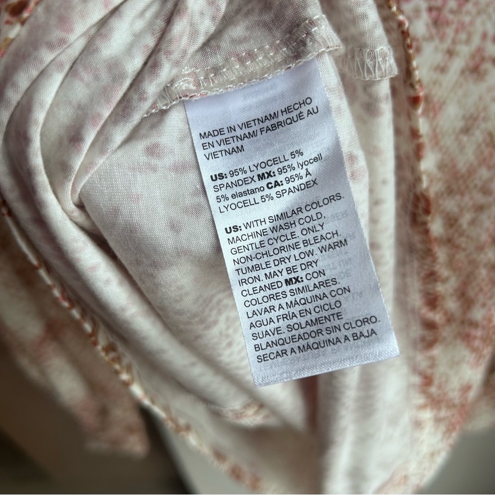 Chicos Python Snake Print Lyocell Long Sleeve Top… - image 8